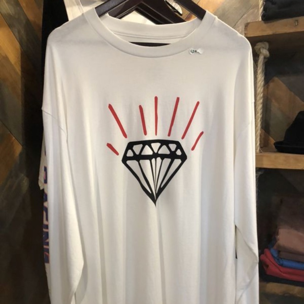 Diamond Long sleeve shirt, Size XL